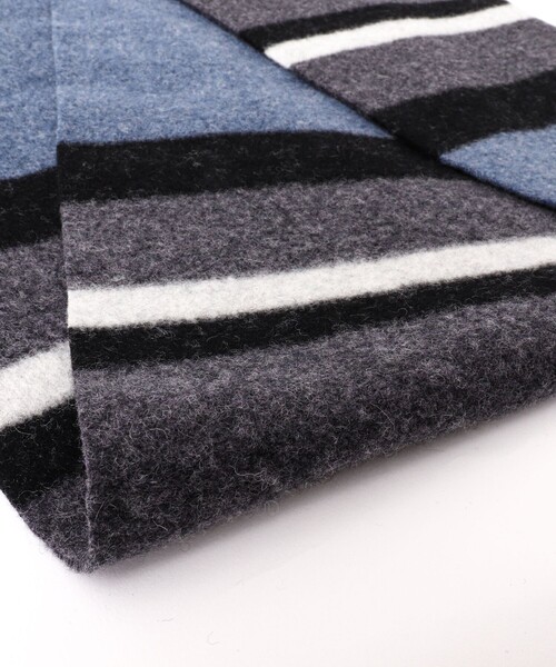 ROBERT MACKIE(ロバートマッキー)の「【ROBERT MACKIE/ロバート・マッキー】CROY MUFFLER 20 24AW(マフラー・メンズ・ブラウン系その他/ブルー系その他/レッド系その他・FREE)」の8枚目の写真