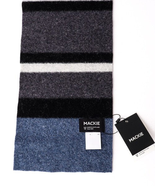 ROBERT MACKIE(ロバートマッキー)の「【ROBERT MACKIE/ロバート・マッキー】CROY MUFFLER 20 24AW(マフラー・メンズ・ブラウン系その他/ブルー系その他/レッド系その他・FREE)」の10枚目の写真