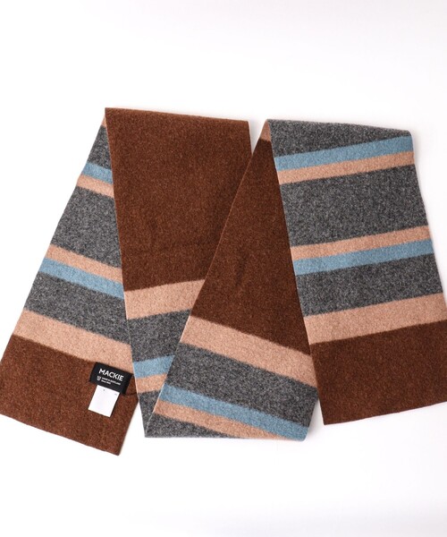 ROBERT MACKIE(ロバートマッキー)の「【ROBERT MACKIE/ロバート・マッキー】CROY MUFFLER 20 24AW(マフラー・メンズ・ブラウン系その他/ブルー系その他/レッド系その他・FREE)」の19枚目の写真