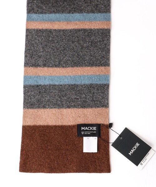 ROBERT MACKIE(ロバートマッキー)の「【ROBERT MACKIE/ロバート・マッキー】CROY MUFFLER 20 24AW(マフラー・メンズ・ブラウン系その他/ブルー系その他/レッド系その他・FREE)」の22枚目の写真