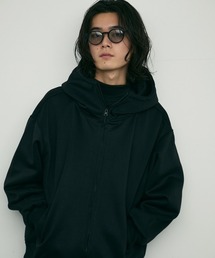 Shoowtime | high neck double zip up hoodie / ハイネックダブルジップアップパーカー(パーカー)