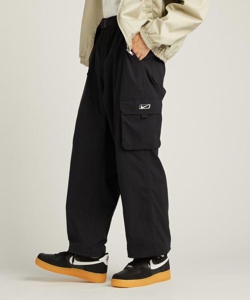 【NIKE】 ナイキ カーゴパンツ イージーパンツ ブラック M NIKE ナイキ（NIKE）（レディース）スポーツウェア エブリシング