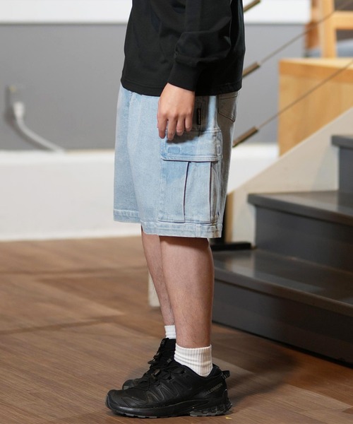 DC/ディーシー ワイドカーゴショーツ/ハーフパンツ デニム DWS251078