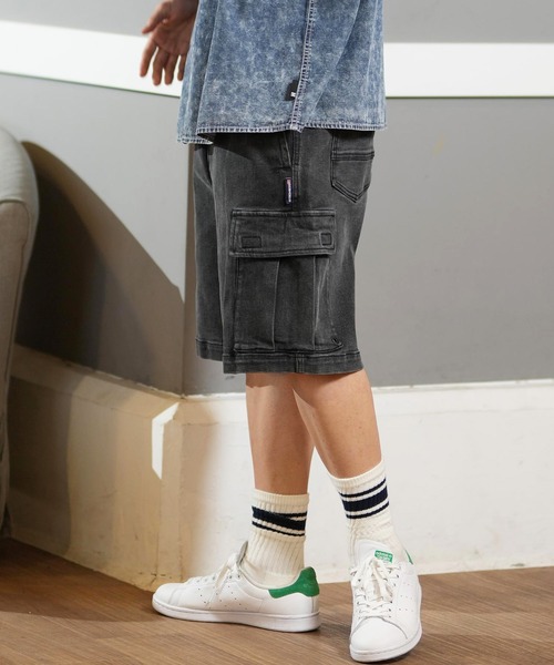 DC/ディーシー ワイドカーゴショーツ/ハーフパンツ デニム DWS251078