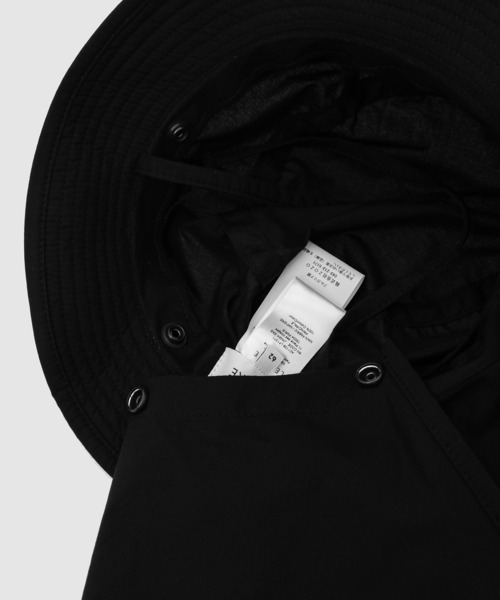 LEMAIRE（ルメール）の「DESERT BUCKET HAT（ハット・メンズ・ブラック/ベージュ・62/60）」の8枚目の写真