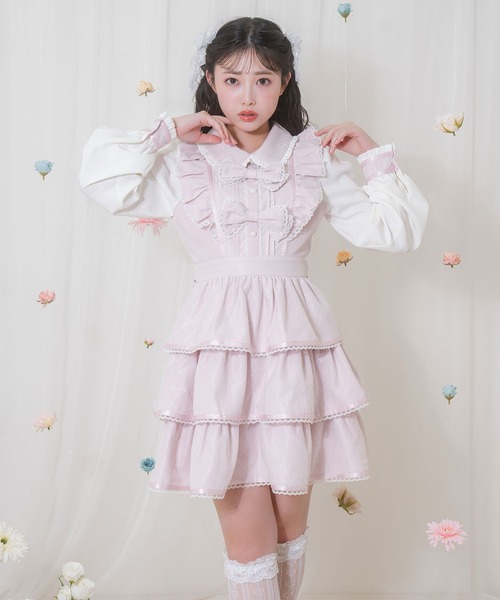 Honey Cinnamon（ハニーシナモン）の「リボン付きドットチュール