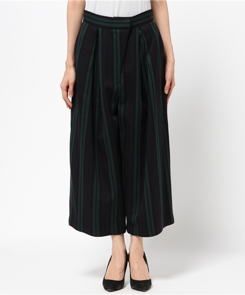 robbem（ロベム）の「【robbem】ストライプガウチョパンツ（その他パンツ・レディース・グリーン/グレー・38）」の10枚目の写真