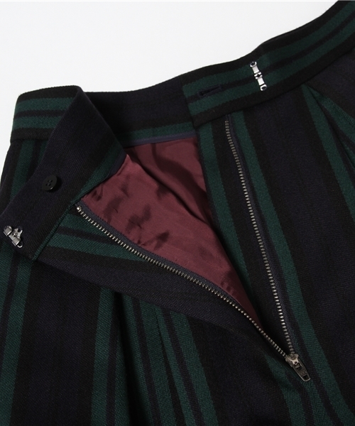 robbem（ロベム）の「【robbem】ストライプガウチョパンツ（その他パンツ・レディース・グリーン/グレー・38）」の9枚目の写真