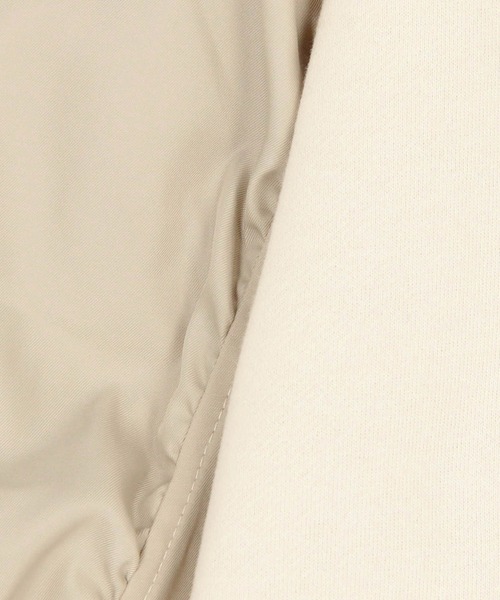 NICOLE white（ニコルホワイト）の「異素材使い裏起毛プルオーバー（Tシャツ/カットソー・レディース・グレー/ホワイト/チャコール・FREE）」の13枚目の写真