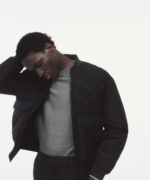 ARMANI EXCHANGE（アルマーニエクスチェンジ）の「【A|X アルマーニ エクスチェンジ】キルティングボンバージャケット（ブルゾン・メンズ・ネイビー・X-SMALL/X-LARGE/SMALL/MEDIUM/LARGE）」の6枚目の写真