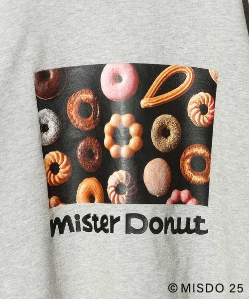 LEPSIM（レプシィム）の「【Mister Donut×LEPSIM】【KIDS】フォトロンT　286030（Tシャツ/カットソー・キッズ・グレー/チャコールグレー/ピンク・130）」の12枚目の写真