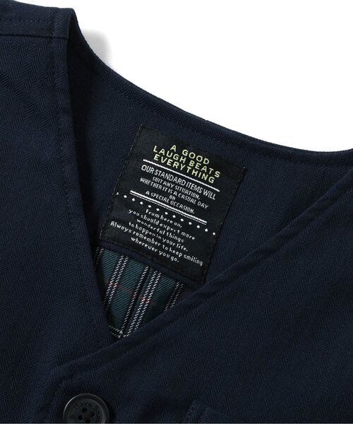 BREEZE（ブリーズ）の「【セットアップ可】フォーマルベスト（スーツベスト・キッズ・ネイビー/グレー・130/120/110/100/90）」の12枚目の写真