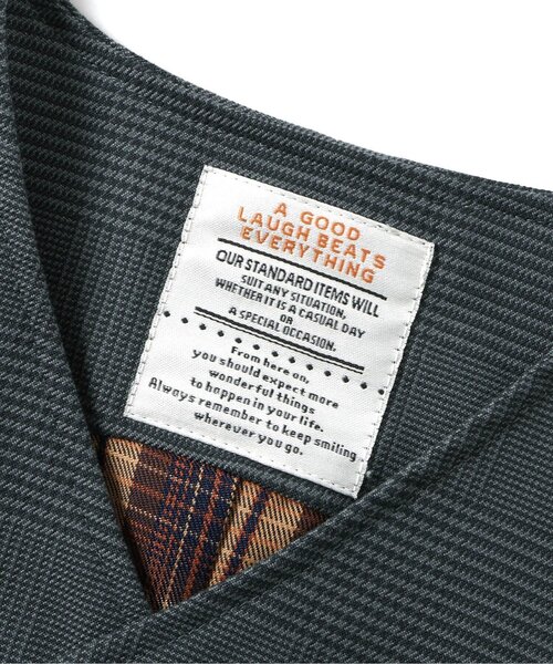 BREEZE（ブリーズ）の「【セットアップ可】フォーマルベスト（スーツベスト・キッズ・ネイビー/グレー・130/120/110/100/90）」の8枚目の写真