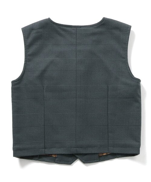BREEZE（ブリーズ）の「【セットアップ可】フォーマルベスト（スーツベスト・キッズ・ネイビー/グレー・130/120/110/100/90）」の3枚目の写真