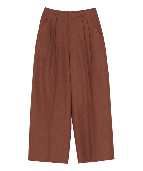 titivate（ティティベイト）の「リネンライクツータックワイドパンツ（その他パンツ・レディース・サンドベージュ/ホワイト/ライトベージュ/ブラウン系その他・SP/S/M/MT/L）」の17枚目の写真