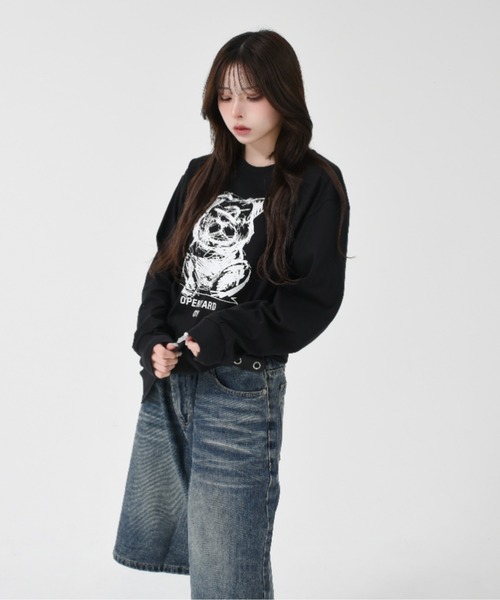 OY/オーワイ』 SKETCH ODOLLY L/S TEE/スケッチオードリー長袖
