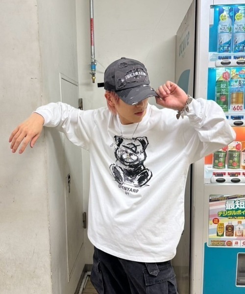 OY/オーワイ』 SKETCH ODOLLY L/S TEE/スケッチオードリー長袖