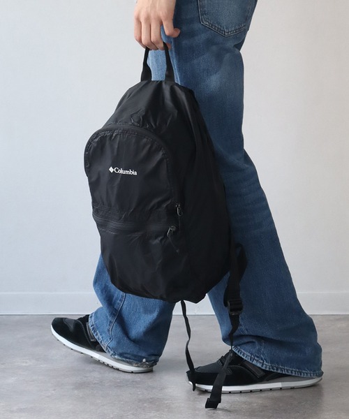 【1回使用のみ］Columbia ブラック バックパック アウトドアで培った技術で都市生活を快適にサポートするコロンビアの