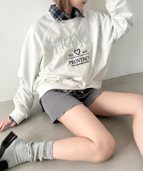 SOLLON.(ソルロン)の「フリルリブニットショートパンツ(その他パンツ・レディース・ブラック/グレー・FREE)」の18枚目の写真