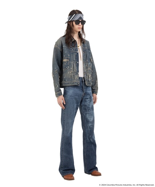 DAIRIKU(ダイリク)の「"Billy"Laser Printed Denim Pants(デニムパンツ・メンズ・その他・27inch/29inch/31inch)」の2枚目の写真