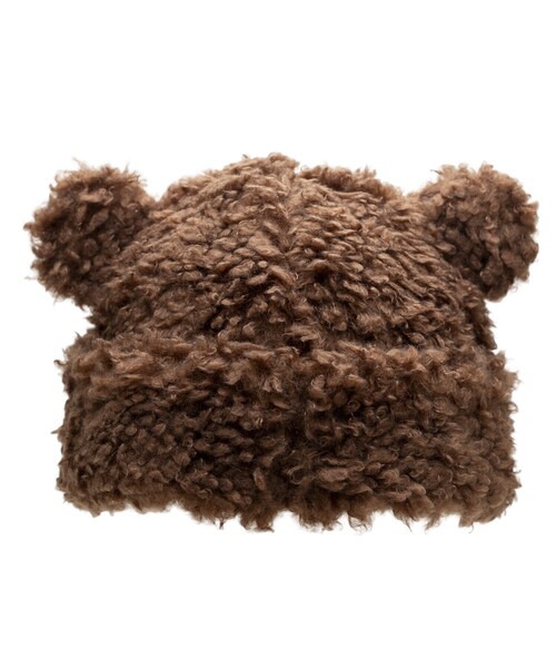 BASICKS BEAR BEANIE ベーシックス ベアビーニー 黒 S 熊
