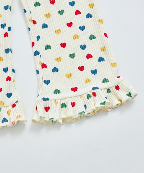 pairmanon（ペアマノン）の「【リブコットン100】ガールズ テレコ 裾フレアパンツ（その他パンツ・キッズ・ブラック/ブラック系その他2/ブラウン/ホワイト系その他/ベージュ/ブラック系その他/ベージュ系その他/ホワイト系その他3/ホワイト系その他2/ブラウン系その他/ピンク系その他/ホワイト系その他4・100/110/140/90/130/150/120）」の16枚目の写真