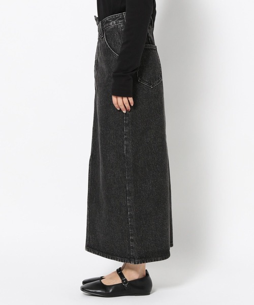 LOWRYS FARM（ローリーズファーム）の「ＣＯＮＥ／アシメタイトスカート　252608（スカート・レディース・グレー/ブラック/ブルー・MEDIUM/LARGE）」の16枚目の写真