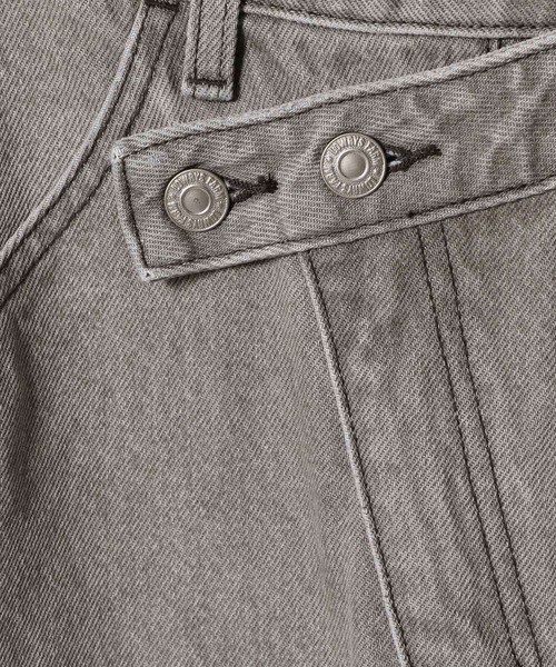 LOWRYS FARM（ローリーズファーム）の「ＣＯＮＥ／アシメタイトスカート　252608（スカート・レディース・グレー/ブラック/ブルー・MEDIUM/LARGE）」の8枚目の写真