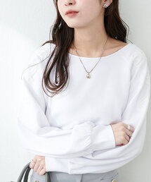 natural couture | コード刺繍カットソー(Tシャツ/カットソー)