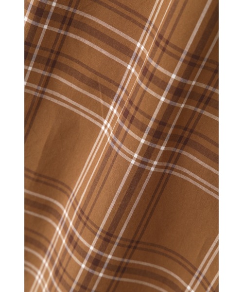 ブラウス シャツ YARN DYE COTTON CHECK レディース セール】YARN DYE COTTON CHECK（シャツ/ブラウス）｜MARGARET