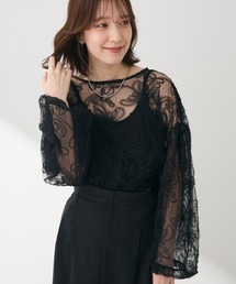 Green　Parks | チュールレイヤードブラウス(シャツ/ブラウス)