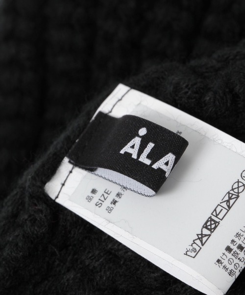 ALAND（エーランド）の「【UNISEX】Romane×ALAND／ビーニー（ニットキャップ/ビーニー・レディース・レッド/アイボリー/ブラック・FREE）」の7枚目の写真