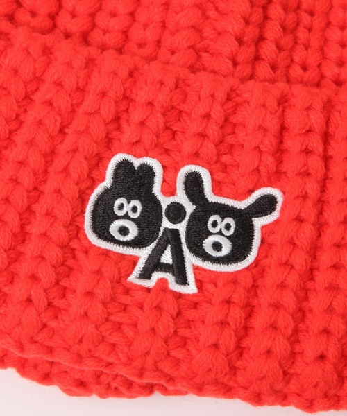 ALAND（エーランド）の「【UNISEX】Romane×ALAND／ビーニー（ニットキャップ/ビーニー・レディース・レッド/アイボリー/ブラック・FREE）」の9枚目の写真