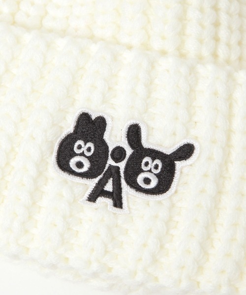 ALAND（エーランド）の「【UNISEX】Romane×ALAND／ビーニー（ニットキャップ/ビーニー・レディース・レッド/アイボリー/ブラック・FREE）」の10枚目の写真