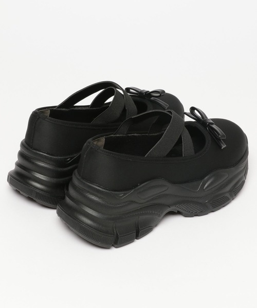 3.3 Field Trip （3.3フィールドトリップ）の「3.3 Field Trip／リボアツゾコシューズ2（パンプス・レディース・ブラック/シルバー・LARGE/MEDIUM）」の6枚目の写真