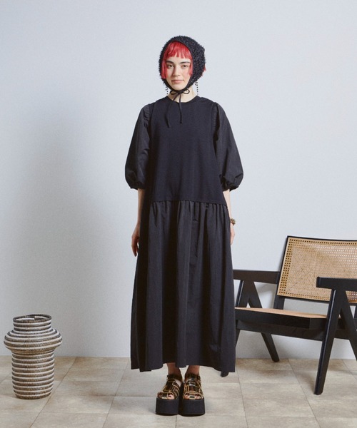 クンマさん専用　ハンドメイドバルーンスカート、袖ふわふわワンピース2点 ワンピース - FUN OnlineStore