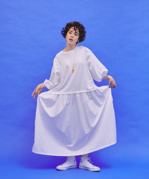 クンマさん専用　ハンドメイドバルーンスカート、袖ふわふわワンピース2点 ワンピース - FUN OnlineStore