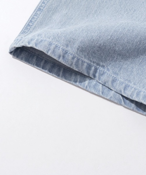 flower（フラワー）の「リボンバギーパンツ（デニムパンツ・レディース・ブラック/ブルー・SMALL/MEDIUM）」の3枚目の写真