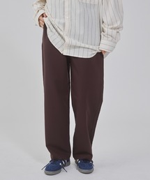 WEGO | WEGO/【25年春夏新作】TRイージーストレートパンツ(スラックス)