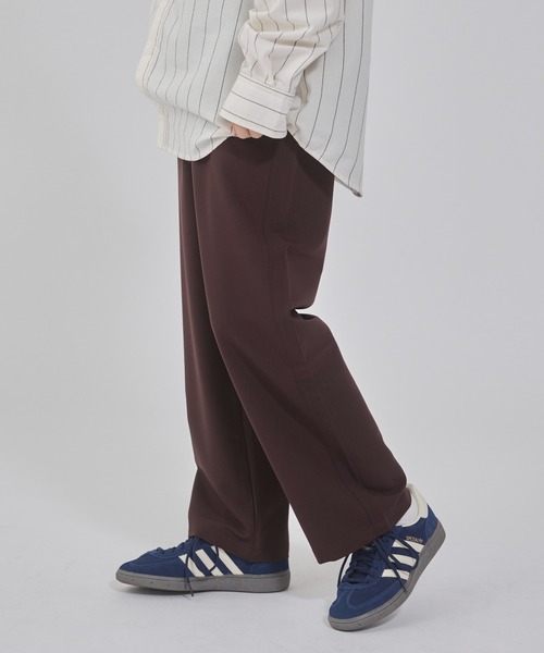 WEGO（ウィゴー）の「WEGO/TRイージーストレートパンツ（スラックス・メンズ・ダークグレー/ブラック/ライトベージュ/ブラウン・SMALL/LARGE/MEDIUM）」の18枚目の写真