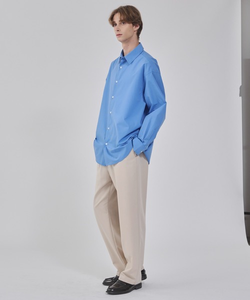 WEGO（ウィゴー）の「WEGO/TRイージーストレートパンツ（スラックス・メンズ・ダークグレー/ブラック/ライトベージュ/ブラウン・SMALL/LARGE/MEDIUM）」の11枚目の写真