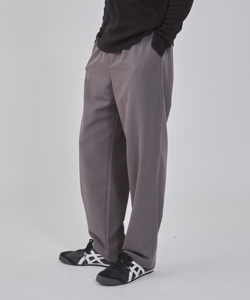 WEGO（ウィゴー）の「WEGO/TRイージーストレートパンツ（スラックス・メンズ・ダークグレー/ブラック/ライトベージュ/ブラウン・SMALL/LARGE/MEDIUM）」の22枚目の写真