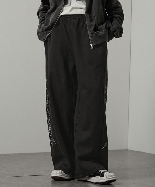 【T byAlexanderWang】スウェットパンツ クリスタルドローコード T byAlexanderWang】スウェットパンツ クリスタルドローコード