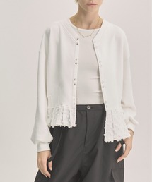 Muel Chic（ミュエルシック）の「Fond 2way CS フォンド2way カットソー（カーディガン/ボレロ）」