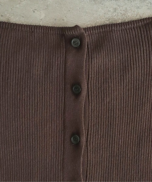 NOMBRE IMPAIR（ノンブルアンペール）の「ニットベアコンビ　2WAYパンツ（サロペット/オーバーオール・レディース・ブラウン/グレー・FREE）」の12枚目の写真