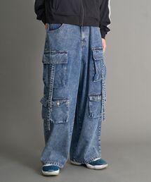 CRAFT STANDARD BOUTIQUE | デニムテクノカーゴパンツ(デニムパンツ)