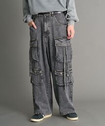 CRAFT STANDARD BOUTIQUE | デニムテクノカーゴパンツ(デニムパンツ)