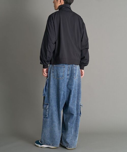 CRAFT STANDARD BOUTIQUE(クラフトスタンダードブティック)の「デニムテクノカーゴパンツ(デニムパンツ・メンズ・インディゴブルー/ブラック・L/M/XL)」の17枚目の写真