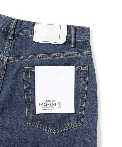 thisisneverthat（ディスイズネバーザット）の「Relaxed Jeans（デニムパンツ・メンズ・グレー/ブルー/ブラック/ライトインディゴブルー・XS/S/L/XL/M）」の16枚目の写真