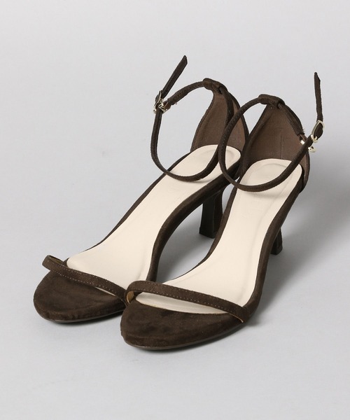 A part by（アパートバイ）の「ナローストラップヒールサンダル（サンダル・レディース・ブラック/ブラウン・MEDIUM/LARGE）」の14枚目の写真